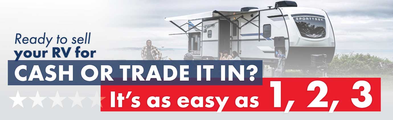 Value Banner | Ready to Sell your RV for Cash or Trade it in?
